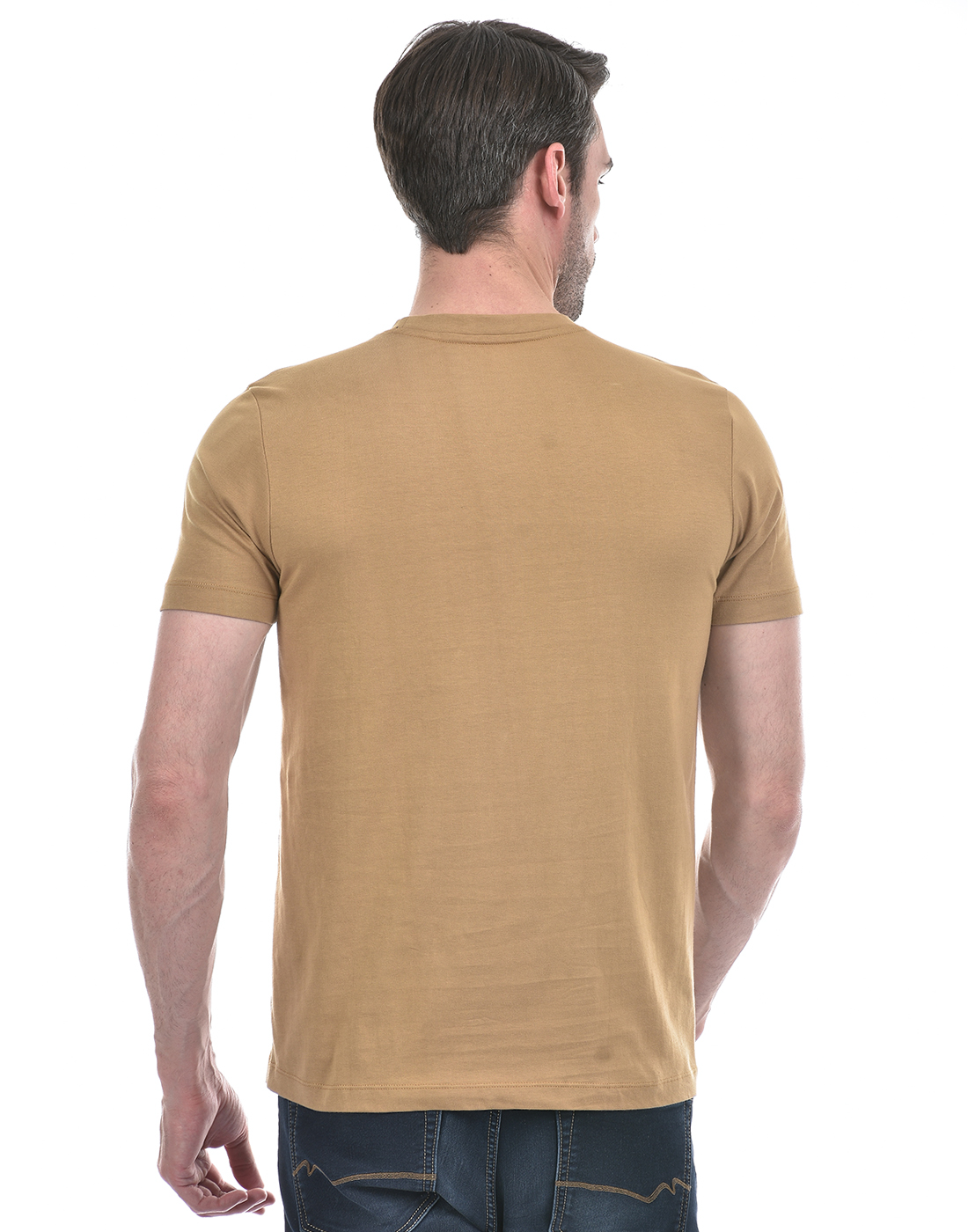 Numero Uno Men Graphic Print Brown T-Shirt